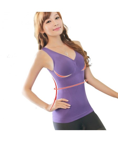 IYUNYI Women Hotsale Shapers Slimming Vest Up Lift Bra Cami Tank Top Women Body Shapers Underwear Slimming Vest Corset $14.82...