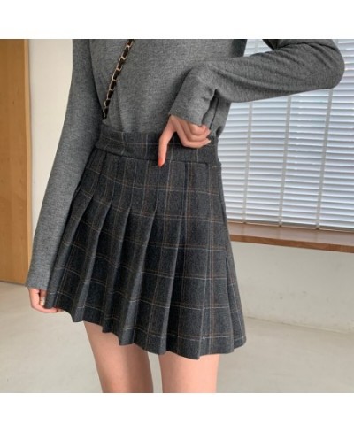 Vy1204 2023 spring summer autumn new women fashion casual sexy Skirt woman female OL pleated skirt woman skirts $30.13 - Skirts