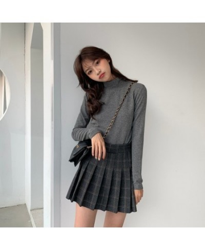 Vy1204 2023 spring summer autumn new women fashion casual sexy Skirt woman female OL pleated skirt woman skirts $30.13 - Skirts