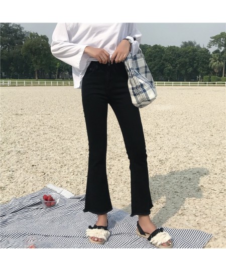 Wholesale 2023 new Spring Autumn women's fashion casual Denim Pants XC8 $35.38 - Jeans