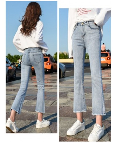 Wholesale 2023 new Spring Autumn women's fashion casual Denim Pants XC8 $35.38 - Jeans