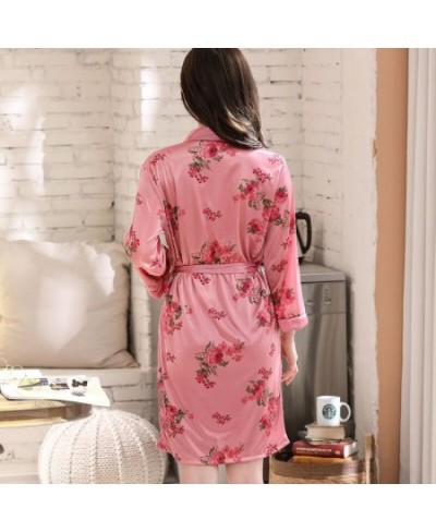 Robe Women's Sexy Women Nightwear Set Woman 2 Pieces Summer Clothes for Sleep Bathrobe Evening Gown Pyjamas Wedding Dress $33...