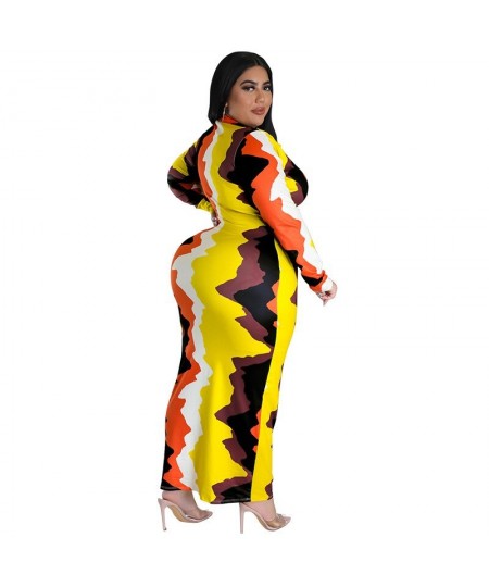 Fashion Elegant Big Beautiful Women Dress Female Pullover Robe Girls Vestidos Lady's Streetwear Plus Size Pencil Dresses $40....