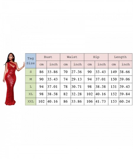 Sexy Elegant One Shoulder High Split Irregular Dress Women Fashion Chic Shiny Sequin Long Evening Dresses Female Party Vestid...