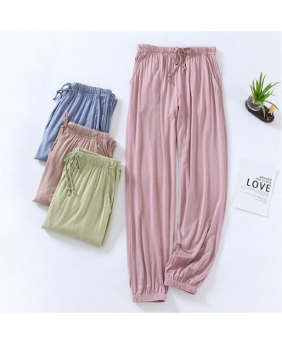 Summer Women Modal Home Pants Multiple Colour Homewear Spring Autumn Loose Pyjama Trousers Women Lounge Wear bottoms Leggings...