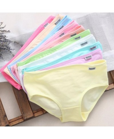 Plus Size Panties Women's Cotton Underwear Girls Briefs Solid Color Lingeries Shorts Comfortable Underpant For Woman 3XL/4XL ...