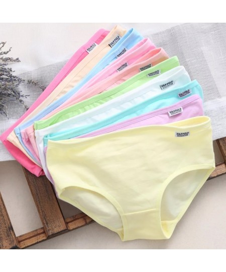 Plus Size Panties Women's Cotton Underwear Girls Briefs Solid Color Lingeries Shorts Comfortable Underpant For Woman 3XL/4XL ...