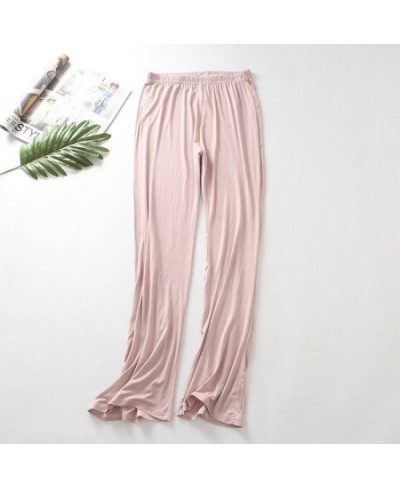 Fashion New Women's Pajamas Pant Spring Summer Autumn Homewear Modal Cotton Loose Female Sleep Trousers Home Clothes $29.02 -...