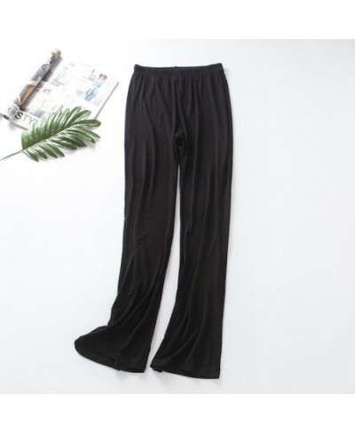 Fashion New Women's Pajamas Pant Spring Summer Autumn Homewear Modal Cotton Loose Female Sleep Trousers Home Clothes $29.02 -...