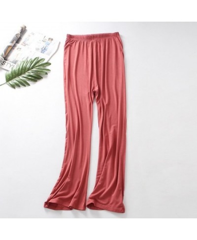 Fashion New Women's Pajamas Pant Spring Summer Autumn Homewear Modal Cotton Loose Female Sleep Trousers Home Clothes $29.02 -...