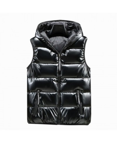 Women's Warm Vests Ultra Light Down Vest Women Matt Fabric Waistcoat Portable Warm Sleeveless Winter Liner 6XL $50.37 - Jacke...