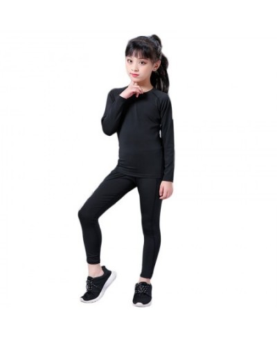 Winter Thermal Underwear Set Children Plus Velvet Long Johns Warm Thermo Underwear Kids Quick Dry Fitness Clothes Girls Pajam...