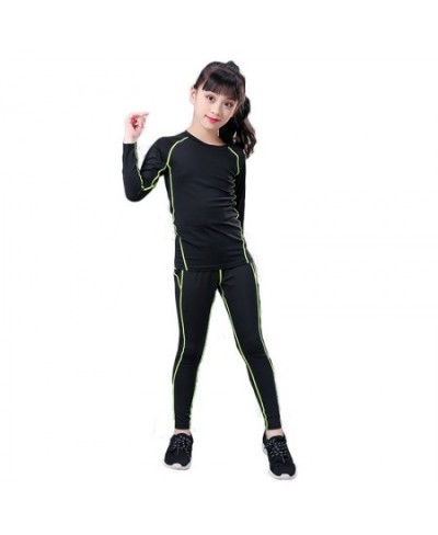 Winter Thermal Underwear Set Children Plus Velvet Long Johns Warm Thermo Underwear Kids Quick Dry Fitness Clothes Girls Pajam...