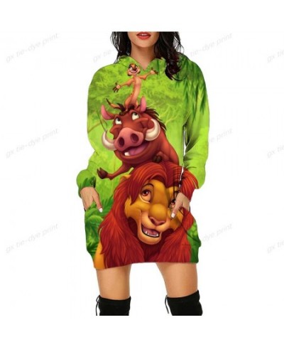 The Lion King Print Hoodie Kawaii Clothes Tops Ladies Dress Harajuku Shirts Punk Loose Sweatshirts Womens Girls Ladies $35.25...