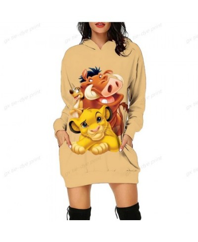 The Lion King Print Hoodie Kawaii Clothes Tops Ladies Dress Harajuku Shirts Punk Loose Sweatshirts Womens Girls Ladies $35.25...