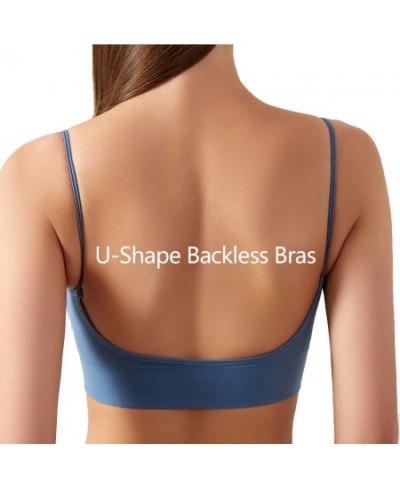 Sexy Bras For Women Backless Seamless Bra Unwired Sports Female Underwear Bralette Push Up Large Size Bra Without Frame $15.0...