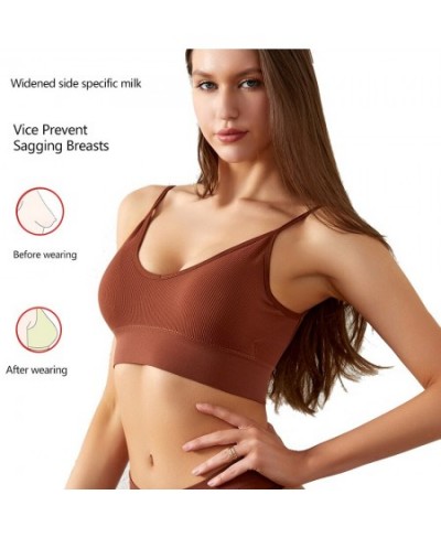 Sexy Bras For Women Backless Seamless Bra Unwired Sports Female Underwear Bralette Push Up Large Size Bra Without Frame $15.0...