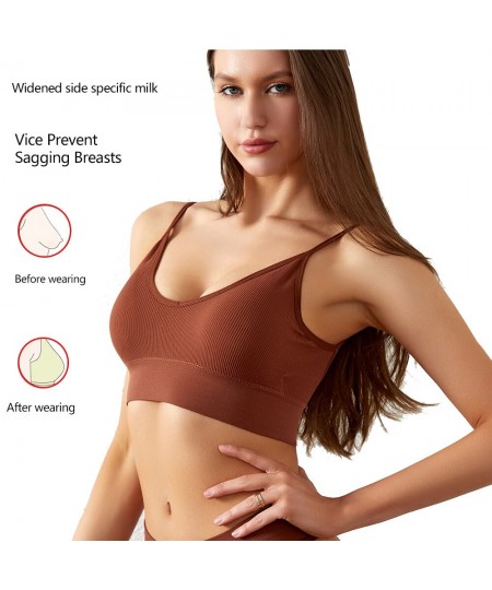 Sexy Bras For Women Backless Seamless Bra Unwired Sports Female Underwear Bralette Push Up Large Size Bra Without Frame $15.0...