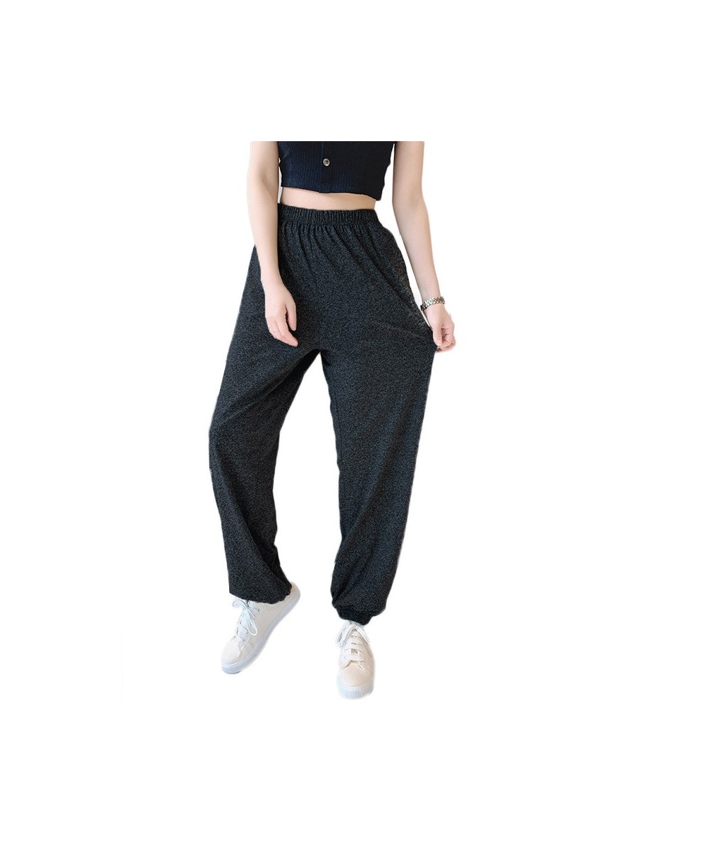 2XL-7XL брюки женские New Plus Fat Large Size Home Wear Wide Leg Sleep Trousers Spring Autumn Cotton Pants Female Pijama Muje...