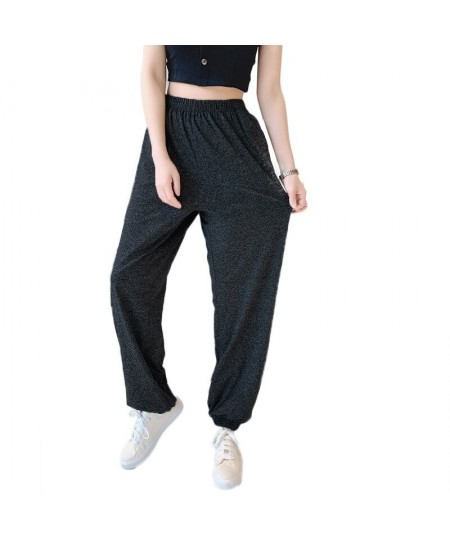 2XL-7XL брюки женские New Plus Fat Large Size Home Wear Wide Leg Sleep Trousers Spring Autumn Cotton Pants Female Pijama Muje...