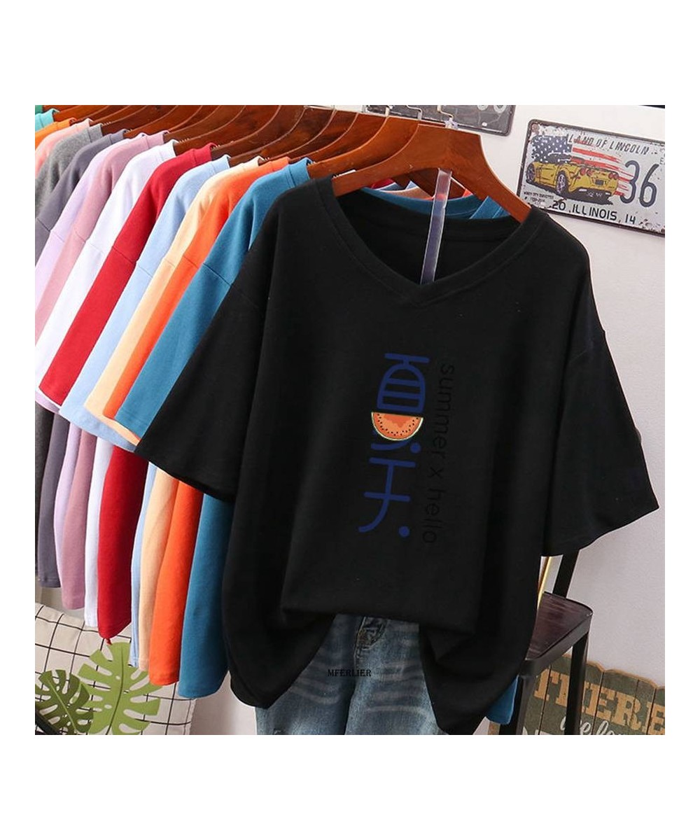 Plus Size 6XL 150KG Streetwear Harajuku T Shirt Japanese Kanji Print Tshirt Summer Women Short Sleeve Cotton Oversized T-Shir...