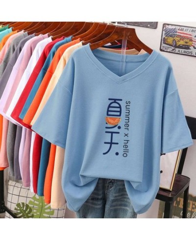 Plus Size 6XL 150KG Streetwear Harajuku T Shirt Japanese Kanji Print Tshirt Summer Women Short Sleeve Cotton Oversized T-Shir...