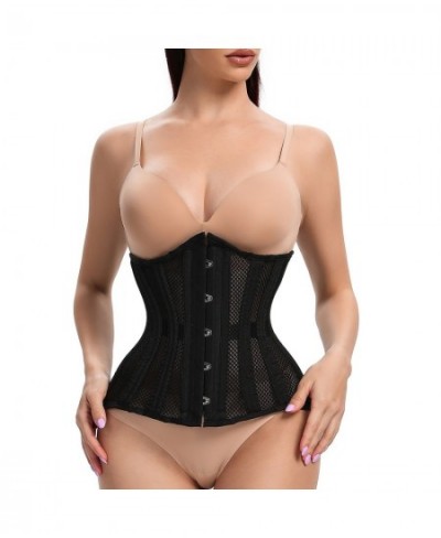 Sexy Gothic Corset Hourglass Waist Corset Underbust Slimming Modeling Strap Steel Bone Waist Trainer Shapewear Women Plus Siz...