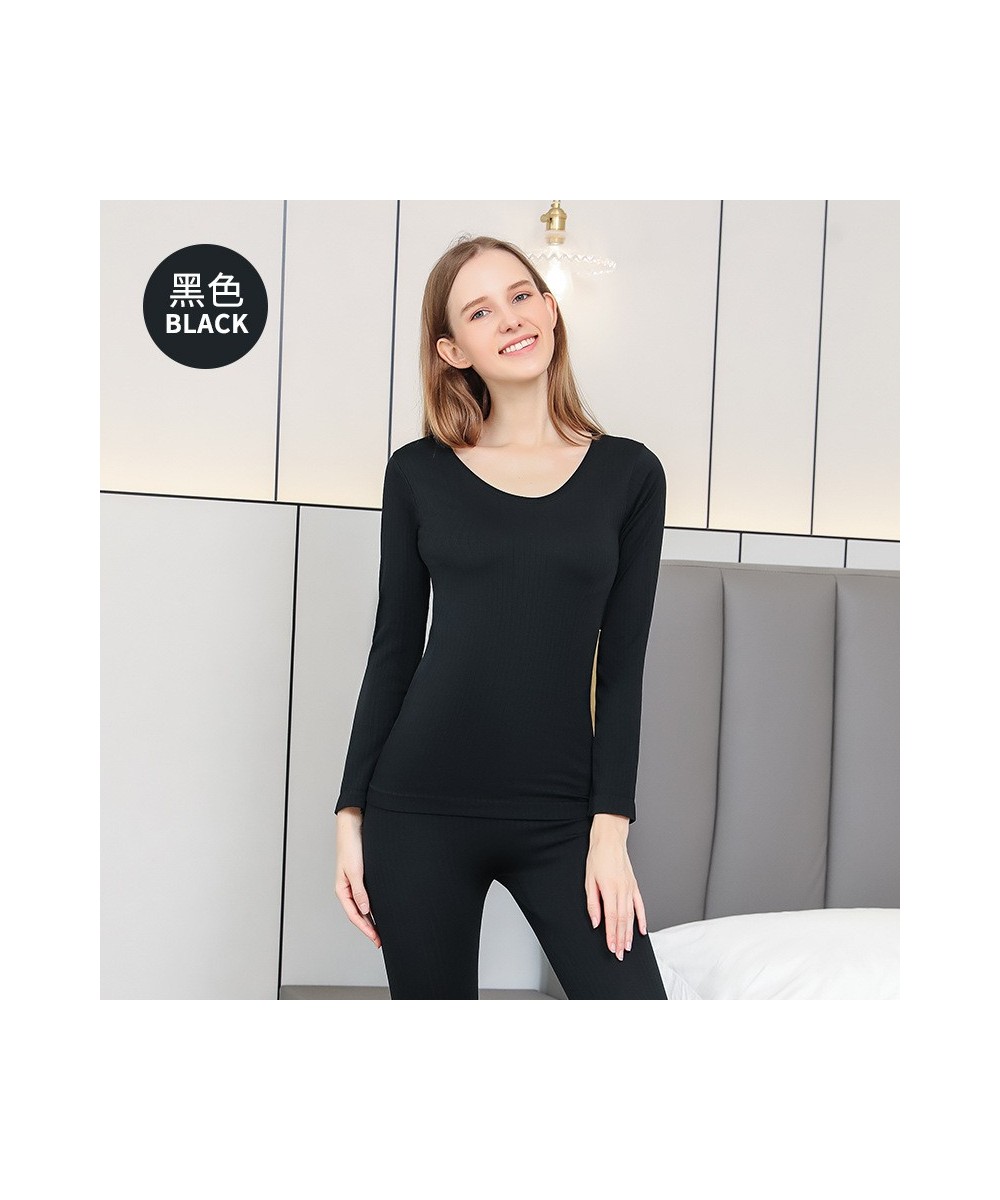 Warm Thermal Underwear Sexy Ladies Intimates Long Johns Women Shaped Sets Female Middle Collar Thermal Shaping Clothes $25.79...