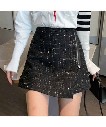 Shorts Women Patchwork High Waist Casual Fashion Abdomen Elegant Female Autumn Korean Style Streetwear All-match Office Lady ...