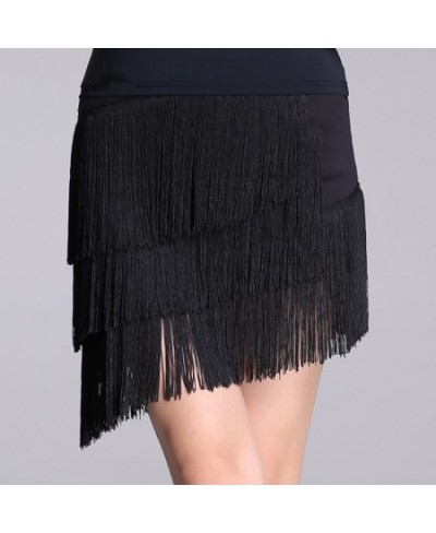 S-4XL Punk Style Black Red Tassel Fringe Women Skirts Casual Summer High Waist Asymmetric Female Mini Skirt $55.85 - Skirts