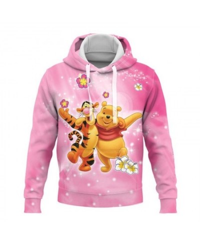 Children Cartoon Anime Hoodies Winnie The Pooh 3D Print Women Tracksuit Spring Harajuku Style Men's Sweatshirts Cool $35.62 -...