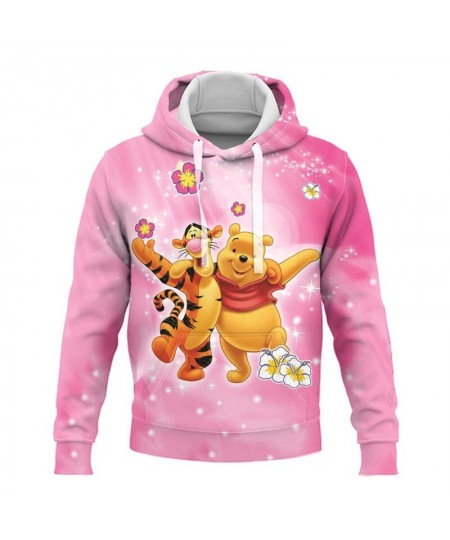 Children Cartoon Anime Hoodies Winnie The Pooh 3D Print Women Tracksuit Spring Harajuku Style Men's Sweatshirts Cool $35.62 -...