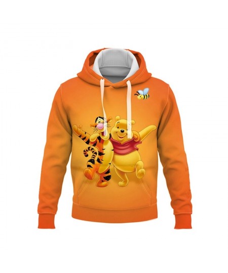 Children Cartoon Anime Hoodies Winnie The Pooh 3D Print Women Tracksuit Spring Harajuku Style Men's Sweatshirts Cool $35.62 -...