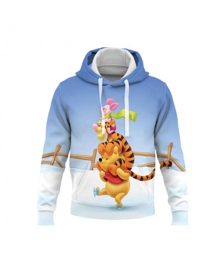 Children Cartoon Anime Hoodies Winnie The Pooh 3D Print Women Tracksuit Spring Harajuku Style Men's Sweatshirts Cool $35.62 -...