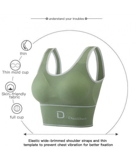 Women Yoga Underwear Padded Crop Tops Underwear Top Yoga Sport Bra Breathable Fitness Running Vest Yoga Bras Sports Type $13....