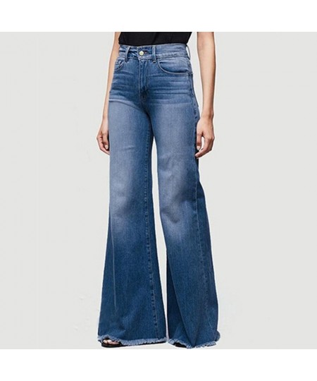 Flare Jeans Pants y2k Women Vintage Denim Ladies Jeans Women High Waist Fashion Stretch Pocket Trousers Wide Leg Jeans $45.90...