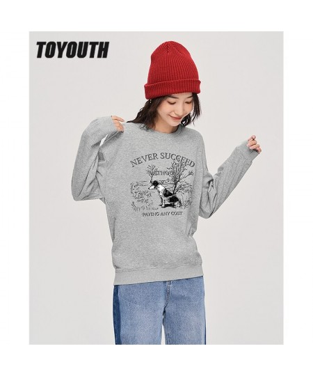 Women Sweatshirts 2022 Autumn Long Sleeve O Neck Loose Hoodies Graphic Print Multiple Colour Casual Streetwear Pullover $40.6...