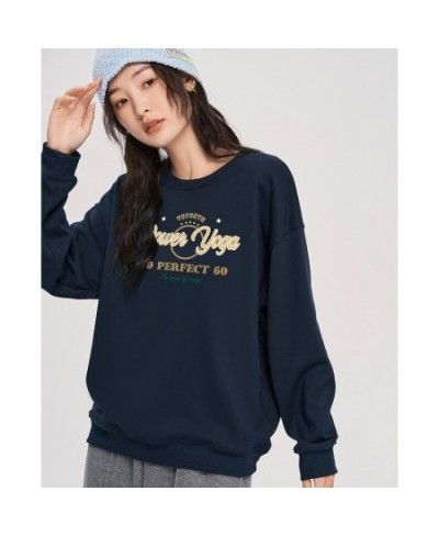 Women Sweatshirts 2022 Autumn Long Sleeve O Neck Loose Hoodies Graphic Print Multiple Colour Casual Streetwear Pullover $40.6...