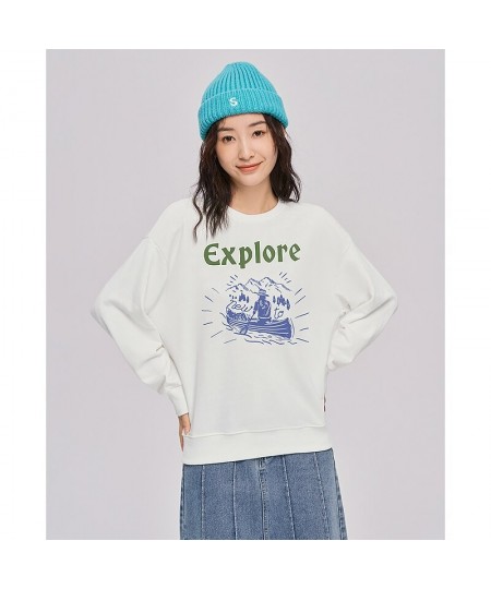 Women Sweatshirts 2022 Autumn Long Sleeve O Neck Loose Hoodies Graphic Print Multiple Colour Casual Streetwear Pullover $40.6...