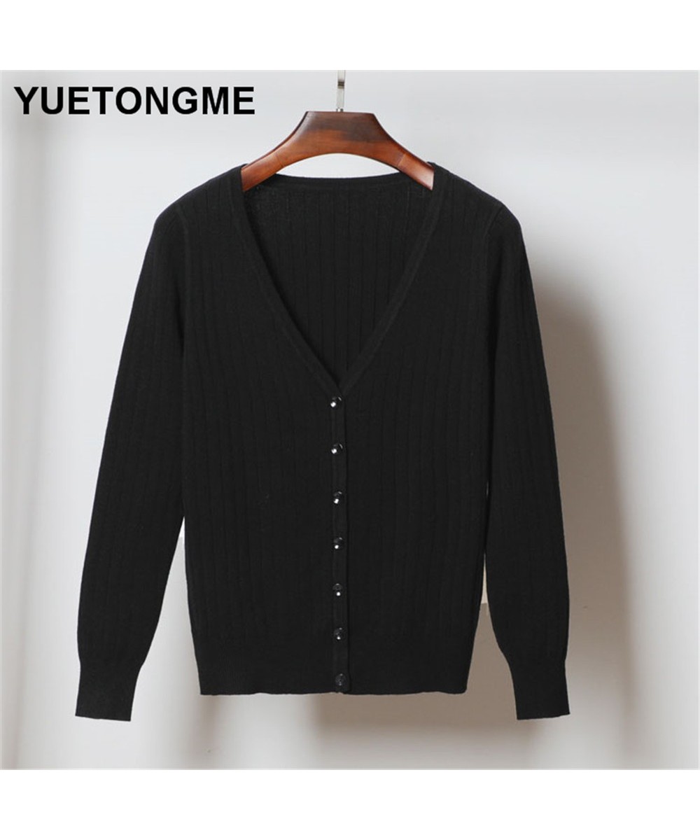 Women V-Neck Knitted Casual Sweaters Cardigans Lady Knitting Autumn Spring Cardigan Outwear for Female BT172A $30.96 - Sweaters