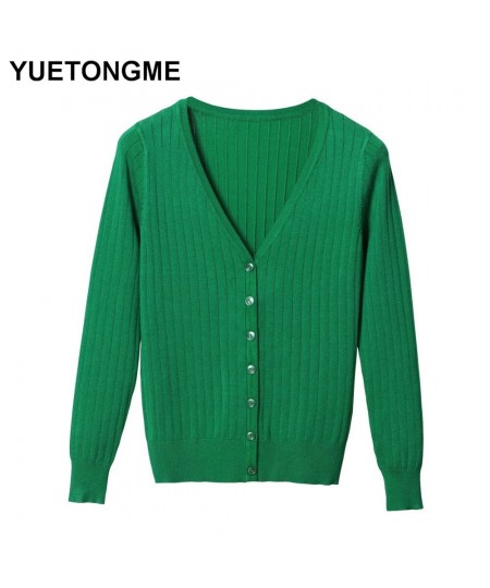 Women V-Neck Knitted Casual Sweaters Cardigans Lady Knitting Autumn Spring Cardigan Outwear for Female BT172A $30.96 - Sweaters