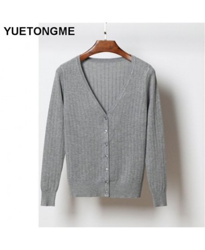 Women V-Neck Knitted Casual Sweaters Cardigans Lady Knitting Autumn Spring Cardigan Outwear for Female BT172A $30.96 - Sweaters