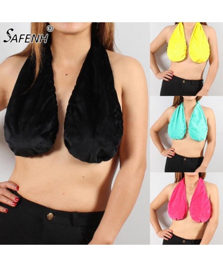 Towel Bra Bath Towel Hanging Neck Wrapped Bra Big Chest Large Chest Halter Nursing Towel Plus Clothing for Women Push Up Bra ...