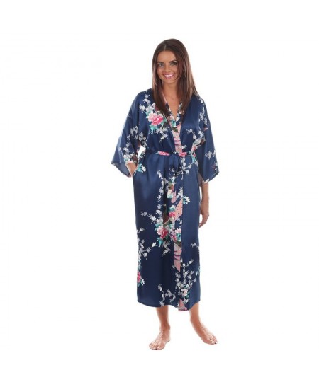 Wine Red Female Silk Rayon Robes Gown Kimono Yukata Chinese Women Sexy Lingerie Sleepwear Daily Novelty Clothing $33.77 - Sle...