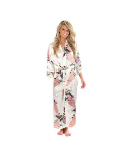 Wine Red Female Silk Rayon Robes Gown Kimono Yukata Chinese Women Sexy Lingerie Sleepwear Daily Novelty Clothing $33.77 - Sle...