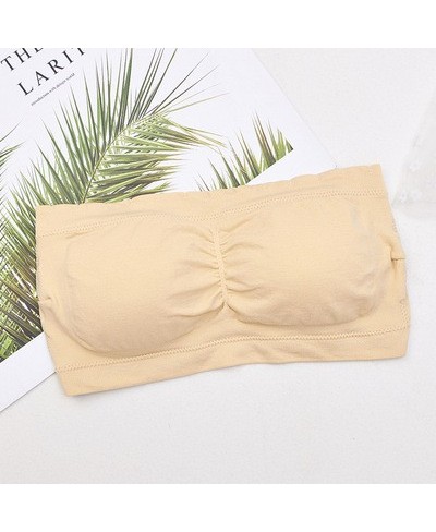 Strapless Bra Women's Tube Top Wrap Bra Plus Size S-6XL Bralette Sexy Seamless Bralette Bandeau Top Female Invisible Bra $21....