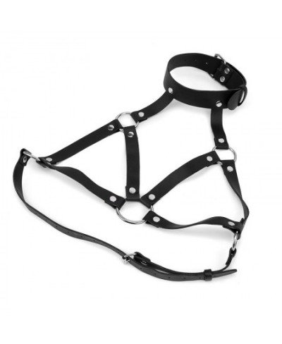 BDSM Sexy Chest Garter Belts Harajuku Leather Harness Women Erotic Underwear Body Bondage Fashion Bra Suspenders Fetish Seks ...