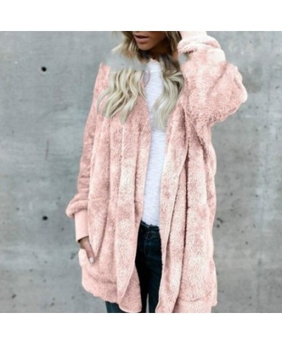 Winter Coat Women Fur Cardigan Jacket Long Sides Both Side Wearing Faux Fur Coat Teddy Coat Ladies Autumn Winter Thermal Coat...