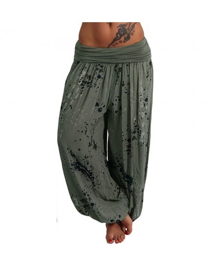 2023 Casual Men Women pants Thai Trousers Hippy Baggy Boho Loose Aladdin Boho Festival Hippy Smock High Waist Pant $28.25 - P...