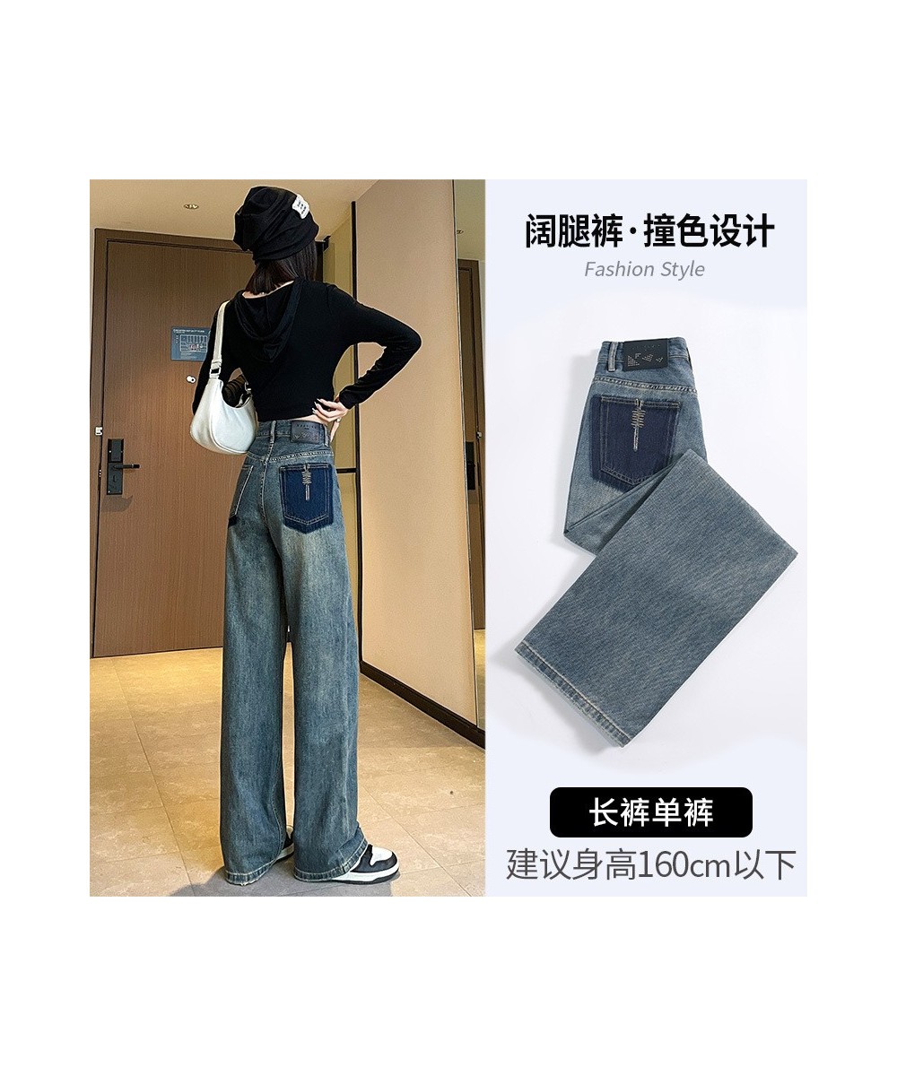 2023 New Mom Jeans Woman Loose High Waist Denim Trousers Vintage Style Straight Pants Jeans Washed Cotton Harem Pants Jeans $...